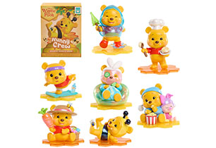 Happy Haul Winnie The Pooh Hunny Crew Figs In Box
